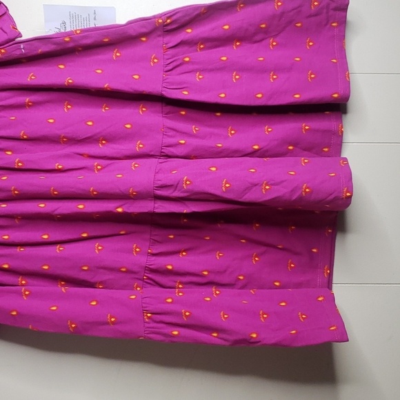 Disney Encanto Geometric Shapes Puff Sleeves  Layer Dress - Picture 2 of 7